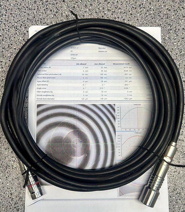 SCS Fiber Optics LLC - FUW 3K to PUW 3K camera cable